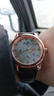 沃凯全自动机芯械男士手表高档日历石英表男款潮流时尚手表男名表 时尚款蓝面 实拍图