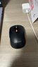 联想（Lenovo） 无线蓝牙双模鼠标 便携办公鼠标 人体工程学设计 适用台式机一体机笔记本平板 Howard黑色 实拍图