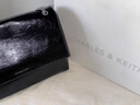 CHARLES&KEITH大容量纯色链条邮差包单肩腋下包包女包婚包新年礼物CK2-20271514 Black黑色 大包 实拍图