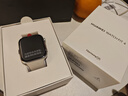 华为HUAWEI WATCH FIT 4 悦动白氟橡胶表带 华为运动智能手表超轻薄大屏潮流运动蓝牙通话睡眠监测fit4 实拍图