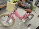 永久（FOREVER）永久儿童自行车永久自行车儿童 自行车3-6岁折叠自行车儿童单车 高配粉|一体轮+折叠+辅助轮+礼包 16寸|身高105-130cm 实拍图