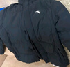 安踏（ANTA）面包羽绒服丨四防短款羽绒服男冬季立领夹克外套男士加厚保暖棉服 四防科技-基础黑7916-1 M 实拍图