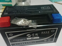 古越12N7-4A水电池12v免维护7AH9AH男女摩托车蓄电池12v7A踏板车通用 YTX7A胶体型 官方标配 实拍图