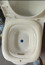 佳立方按压滤水免蹲坐浴盆浴室女士洗屁股马桶盆卫生间孕妇专用清洗盆 实拍图