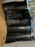 妙洁抽绳垃圾袋黑白两色45*50cm160只单面1.2丝点断式中号加厚厨房用 实拍图