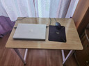 舒客艺家 电脑桌台式小户型小桌子家用学习桌写字办公书桌电竞长条桌子 木纹白架单桌80*50*74 加固电脑桌 实拍图