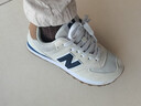 新百伦男鞋官方秋冬季运动鞋子女鞋休闲情侣N字574阿甘复古登山慢跑步鞋 574灰蓝 38 实拍图