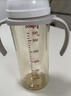 贝亲（Pigeon）自然成长翻盖直饮吸管 大童奶瓶330ml 马戏团 18月+ AA279 实拍图