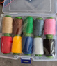 欣沁针线盒家用实用缝衣针线宿舍便携针线包全套结实透明收纳盒21件套 实拍图