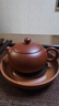 藏壶天下【政府补贴】宜兴紫砂壶纯手工西施壶泡茶壶大红袍紫砂茶具扁西施 实拍图