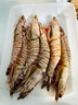 哆鲜生 海捕竹节虾 野外生长活冻国产斑节虾大花对虾九节竹节鬼虾虾类 竹节虾 特大号 5-6条 300g(净重) 实拍图