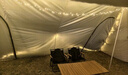 骆驼（CAMEL）户外精致露营六角蝶形黑胶防晒天幕帐篷便携野餐遮阳棚173BA6B064 实拍图