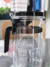 金灶（KAMJOVE）飘逸杯玻璃茶壶白茶壶办公家用茶道杯可过滤花茶壶茶具K-201 实拍图