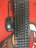 罗技（Logitech）MK220 键鼠套装 无线键鼠套装 办公键鼠套装  多媒体键鼠套装 带无线2.4G接收器 黑色 实拍图