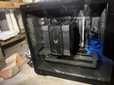 动力火车（PowerTrain）未知玩家X200黑色MATX机箱玻璃侧透立式桌面便携式手提ITX外壳 Type-C接口 支持240水冷 6风扇位 实拍图