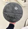 斯伯丁（SPALDING）十字纹篮球吸湿7号PU新配色77-933Y 实拍图