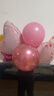 多美忆生日场景布置女孩生日气球儿童道具氛围装饰快乐桌飘装扮粉色套餐 实拍图