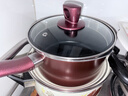 炊大皇奶锅不粘锅泡面宝宝辅食多用汤奶锅18cm电磁炉通用溢彩WG14306 实拍图