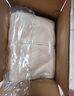 无印良品 MUJI 男女通用 羊羔绒大衣再生抓绒  柔软摇粒绒外套 ABJ95C2A 米白色 L-XL 实拍图