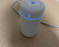 Hulker 【10W+销量加湿器】加湿器 卧室迷你家用办公室桌面车载低噪上加水小型usb空气加湿器 【白色】420ml大容量/低噪加湿/定时断电 实拍图