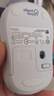 罗技（Logitech）M221 轻音鼠标 无线鼠标 办公鼠标 对称鼠标 带无线微型接收器 米白色 实拍图