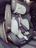初婴贝儿童安全座椅汽车用0-4-12岁婴儿宝宝车载可坐可躺i-Size通风加热 豪华版黑+175°躺+支撑腿+遮阳棚 实拍图