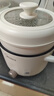 美的（Midea）电煮锅 泡面火锅宿舍小电锅 电蒸锅 多功能家用电热锅 2.6L蒸煮一体 小型2-3人用 配带蒸笼XZE2076 实拍图