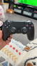 京工智造 适用索尼ps4主机手柄无线蓝牙Pro游戏机精英电脑PC版Steam平台黑神话悟空地平线双人成行外设摇杆 【极夜黑】顶配2代芯片+超长续航+按键零延迟 支持原装PS4主机国行港美日版笔记本手机 实拍图