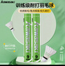 川崎（KAWASAKI）羽毛球 训练级9号pro耐打专业比赛训练鹅毛球12个装 实拍图