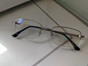 玉品堂防蓝光老花镜男半框金属京东自营花眼镜老人眼镜耐磨花镜女250度 实拍图