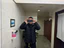 Rab睿坡Electron户外男士800篷鹅绒防风保暖排骨连帽羽绒服 QDB-81 黑色-BLK 人气尖货 L 180 实拍图