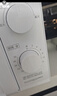 美的（Midea）变频家用微波炉  经典双旋钮 360°转盘加热  智能解冻 五档火力18L容量213B升级款（M13J） 实拍图