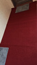 灰色地毯耐脏房间客厅卧室全铺商用办公室大面积满铺隔音整铺地垫 红色加厚TPE单条纹 120厘米宽拍几件是几米长 实拍图