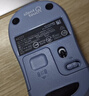 罗技（Logitech）M221 轻音鼠标 无线鼠标 办公鼠标 对称鼠标 带无线微型接收器 雾霭蓝 实拍图
