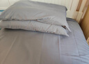 京东京造四季云柔床褥 100%原生羽丝绒 A类床垫褥子榻榻米1.8x2m 清雅灰 实拍图