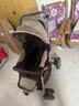 奔昂 婴儿推车可坐可躺轻便避震宝宝折叠婴儿车双向BB童车手推车 豪华版卡其+可坐可躺+可折叠+可双向推行+后高配轮 实拍图