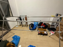 佳帮手晾衣架落地 衣架阳台折叠三杆晾晒架不锈钢伸缩室内外移动晒被架 实拍图