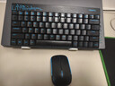 摩天手(Mofii) X210无线键鼠套装  办公键鼠套装 便携 电脑键盘 笔记本键盘  一体机 蓝黑 实拍图