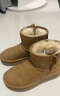 骆驼（CAMEL）懒人毛毛鞋雪地靴女反绒增高厚底冬季保暖靴 L23W275056 驼色 36 实拍图