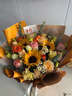 馨仪鲜花速递玫瑰向日葵康乃馨花束生日礼物全国同城配送 向日葵玫瑰混搭花束 实拍图