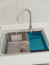 华帝（VATTI）普通厨房水槽S1大单槽拉丝304不锈钢洗菜盆洗碗盆一体成型含龙头 实拍图