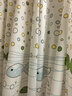 美居客 浴帘 浴室帘 PEVA防水浴帘布卫生间窗帘隔断帘180*180CM(多彩鱼) 实拍图