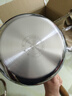 双枪（Suncha）雪平锅316L不锈钢奶锅加厚多功能煮面辅食牛奶锅食品级小汤锅20cm 实拍图