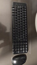 罗技（Logitech）MK220 键鼠套装 无线键鼠套装 办公键鼠套装  多媒体键鼠套装 带无线2.4G接收器 黑色 实拍图