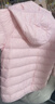 361°儿童轻薄羽绒服25冬男女中大童防风保暖外套N32341901 粉150 实拍图