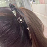 气质新款高级感花朵发量少小号香蕉夹韩式时尚百搭高马尾竖夹发卡 大号黑色【推荐发量中等或偏多】 晒单实拍图