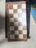 华圣国际象棋磁性大号胡桃木色高档教学训练比赛棋子儿童桌游国际象棋 实拍图