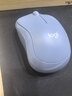罗技（Logitech）M221 轻音鼠标 无线鼠标 办公鼠标 对称鼠标 带无线微型接收器 雾霭蓝 实拍图