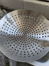 拜杰不锈钢漏勺厨师油鼓漏网抄瓢笊篱圆孔酒店食堂饭店商用大漏勺30cm 实拍图