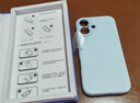 古雷斯（GURRS）适用苹果17手机壳 iphone17保护套镜头全包超薄防摔防磨超越液态硅胶简约男女款 远峰蓝 实拍图